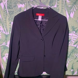 NWT - Size 10 - Black stretch blazer with loose fit